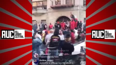 6ix9ine Unboxes Gummo Plaque In The Streets Of NY After Going Platinum