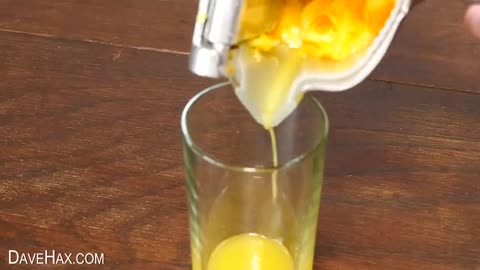 I Tried Making FRESH Orange Juice