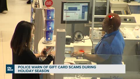 Holiday shoppers being warned about gift card scam