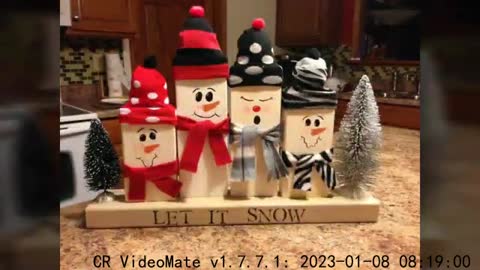 Latest wooden outdoor Christmas decoration ideas