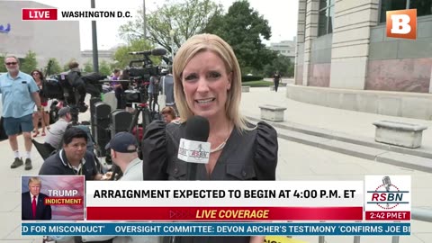 LIVE: Donald Trump Arraigned over January 6 Charges in Washington, DC...