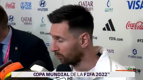 Para Messi _no hay excusa_ que justifique su derrota _ Noticias Telemundo