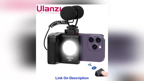 Top Ulanzi CG-02 Phone Fill Light For Video Photography