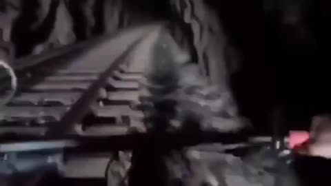 Ghost tunnel for rider