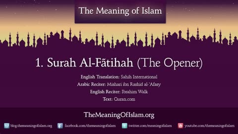 Surah Al-Fatiha: An In-Depth English Translation