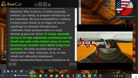 X22 RAPORT🔴3022a Oglądaj Nowy Jork i CA, System jest na kolanach, konfiguracja jest zakończona