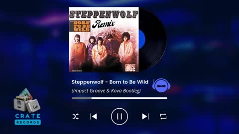 Steppenwolf - Born to Be Wild (Impact Groove & Kova Bootleg) | Crate Records