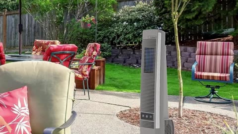 Outdoor Living Oscillating Tower Fan