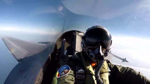 F-16 Fighter Jet Pilot Takes Amazing Selfies Up In The Air