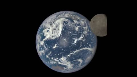 From a Million Miles Away, NASA Camera Shows Moon Crossing Face of Earth .