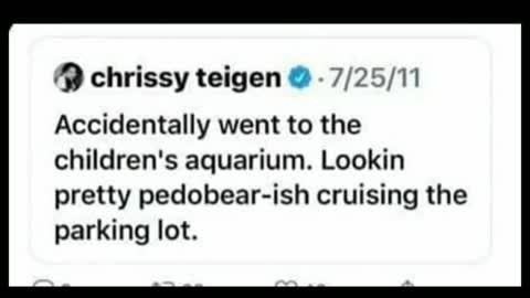 Chrissy Teigen's Pedo Tweets