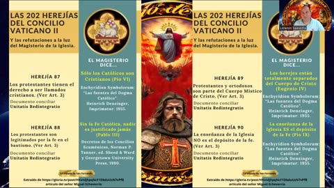 ⚡EL ANTICRISTO VERDADERO SE PRESENTÓ AL MUNDO EN EL ESPÍRITU DEL CONCILIO VATICANO II👿🤦‍♂️