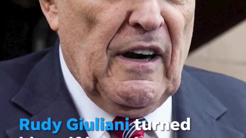 Rudy Giuliani arrested, booked on Georgia election interference charges #Shorts