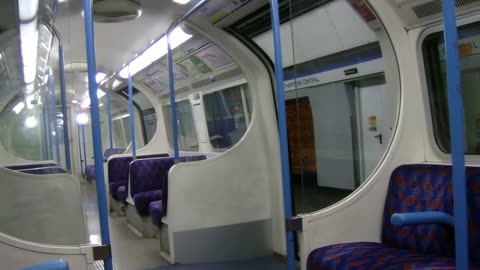 Victoria Line - 1967 stock interior