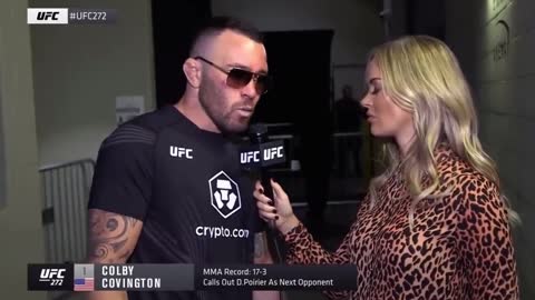 Colby Covington Leaves Laura Sanko Speechless!