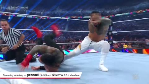 Reigns vs. Uso - Tribal Combat for Undisputed WWE Universal Championship: SummerSlam 2023 Highlights