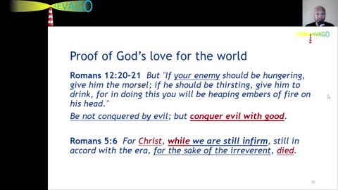 RE 242 How Does GOD Provide Convincing Evidence of His Love for The World?