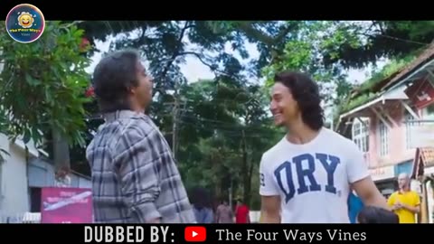 Funny comedy 🤣 dubbing tiger Shroff mist watch