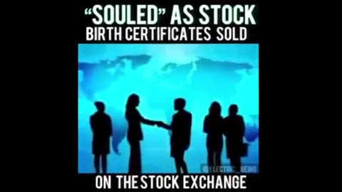 YOUR BIRTH CERTIFICATE SOLD ON THE NYSE?