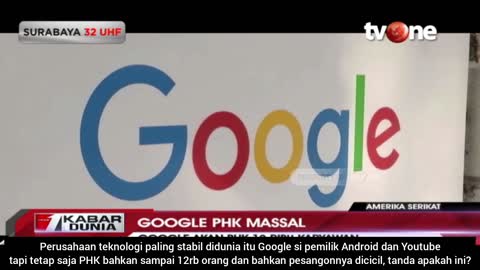 Big Tech Terstabil Google Pun Akhirnya PHK Sangat Banyak !!!