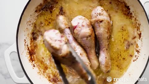 Chicken Fricassee - quick French Chicken Stew