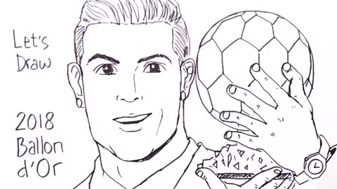 WOW, how to turn words RONALDO into CARTOON for KIDS , AMAZING ART _ DRAWING RONALDO CR7