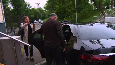 Evan Gershkovich's parents leave Russian court after journalist’s detention extended 3 months