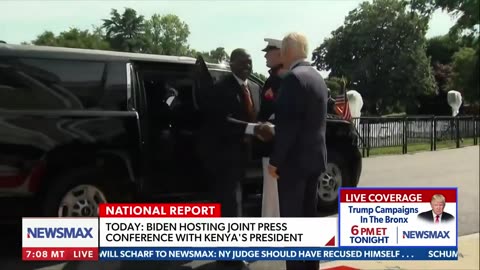 Biden's AWKWARD Greeting With Kenyan President William Ruto