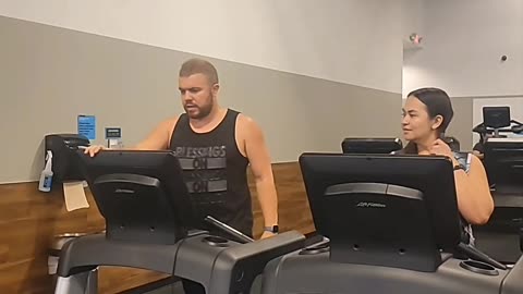 she got disappointed at the gym