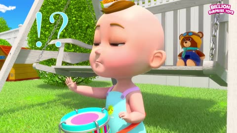 Baby police is catching theif! Kids pretend play police stories