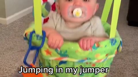 Jumping baby