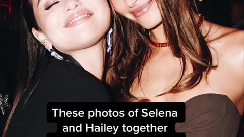 These photos of Selena and Hailey together have cleared our skin, washed our hair,