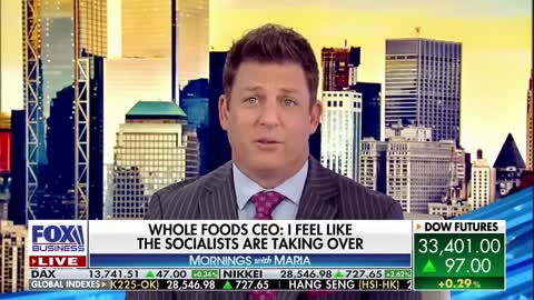 Whole Foods CEO 'deeply concerned' about socialist takeover