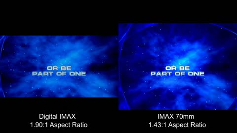 IMAX 1.43:1 Reconstruction | Digital vs. IMAX 70mm Comparison