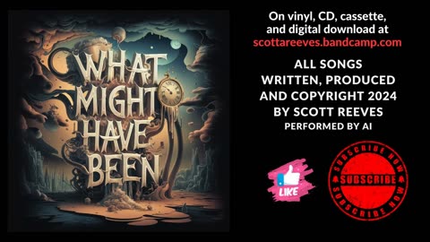 🎵🏆 WHAT MIGHT HAVE BEEN [ FULL ALBUM ] | Scott Reeves | Original Music | AI Performance