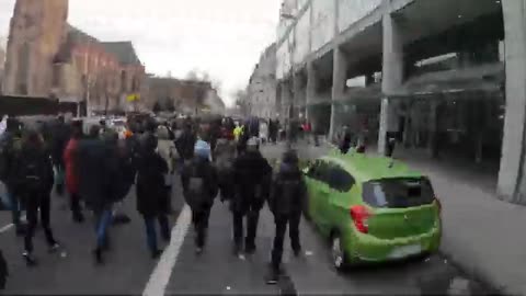 Demo in Düsseldorf - 5.2.22