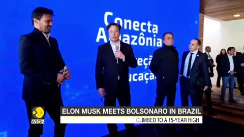 Elon Musk meets Brazilian President Jair Bolsonaro, Amazon connectivity projects on agenda.