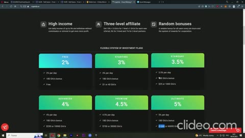 Cryptofy.ca Новый облачный майнинг | Бонус за регистрацию | Начни без вложений | Заработай сидя дома