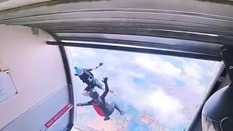 Sky diving