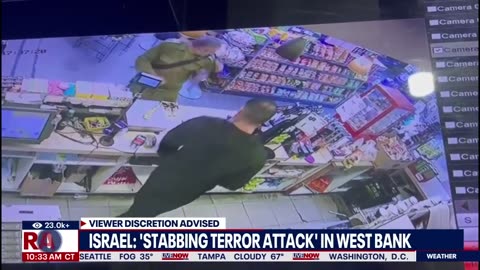 BREAKING: Israeli soldier stabbed by Hamas terrorist inside gas station amid war | LiveNOW from FOX