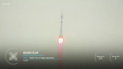 Russia's Luna-25 Speccraft Crashes on Moon BBC-new