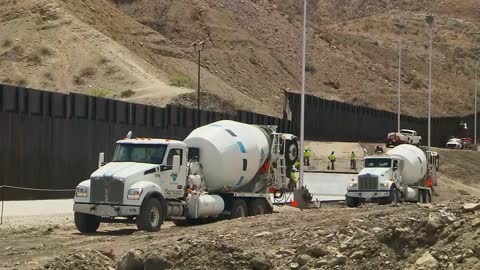 Border Wall Construction Along USMexico Border