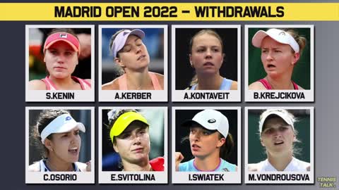 Swiatek Injured! Withdraw from Madrid Open 2022 Tennis News