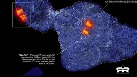CCP Satellites Over Maui At Time of Fires