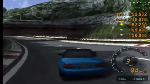 Gran Turismo 3 - License Test S-3 7th Try(AetherSX2 HD)