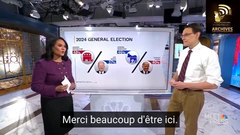 ▶ EXTRAIT-RQ + LIENS parus (19 nov 23 ) : Reportage NBC - L'avantage ÉNORME de Trump face à Biden.