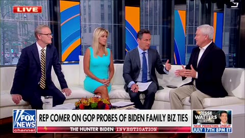 Steve Doocy Pushes Comer For More 'Goods' On Biden Family Crime Allegations