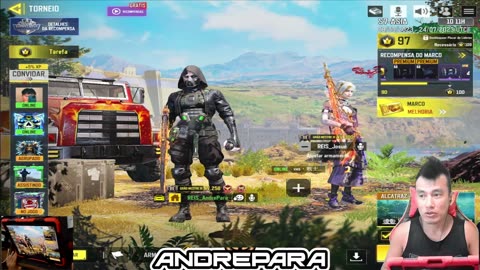 Batalha Épica de Call of Duty Mobile: Venha se Divertir no Meu Live Stream! 🎮💥🔥