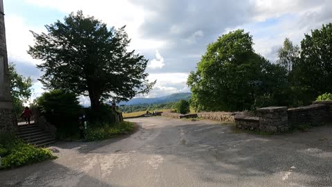 Wray castle. Lake Windermere. Lake district. Sound of Ravens.