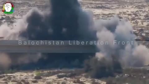 IED destroys Pakistani Military Vehicle